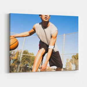 Custom Basketball Sports Canvas